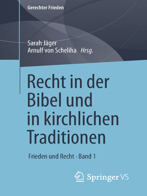 cover image of Recht in der Bibel und in kirchlichen Traditionen